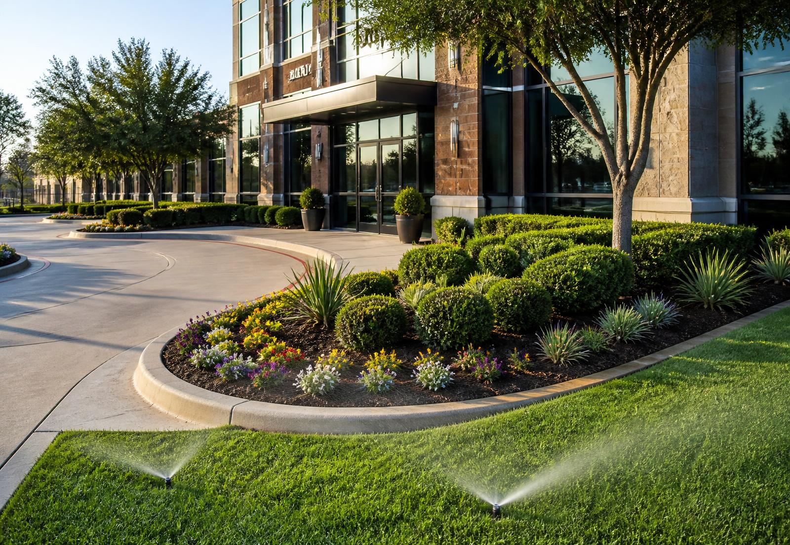 Commercial Lawn Care & Landscaping — Concept Design